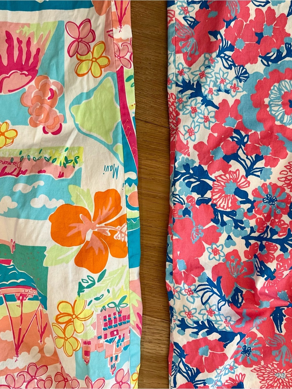 Lilly Pulitzer Colorful Tropical & Pink Floral Vintage - Picture 8 of 10